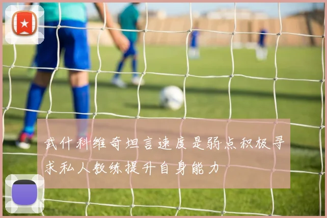 武什科维奇坦言速度是弱点积极寻求私人教练提升自身能力
